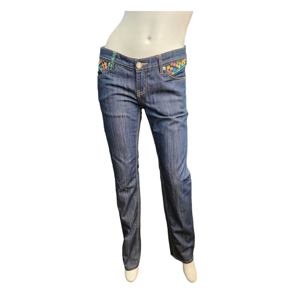 COOGI Embroidered Pocket Jeans straight Size 8 - Picture 3 of 9